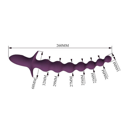 PRETTY LOVE - MADISON VIBRATEUR ANAL RECHARGEABLE 10 FONCTIONS