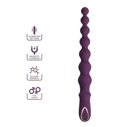 PRETTY LOVE - MADISON VIBRATEUR ANAL RECHARGEABLE 10 FONCTIONS