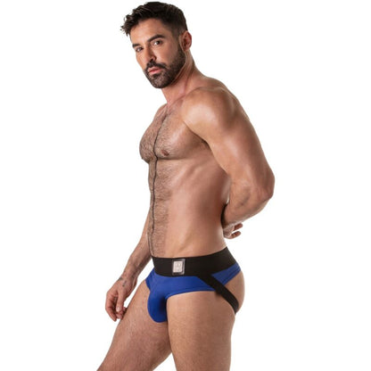 LOCKER GEAR - SLIP À TAILLE LARGE BLEU M