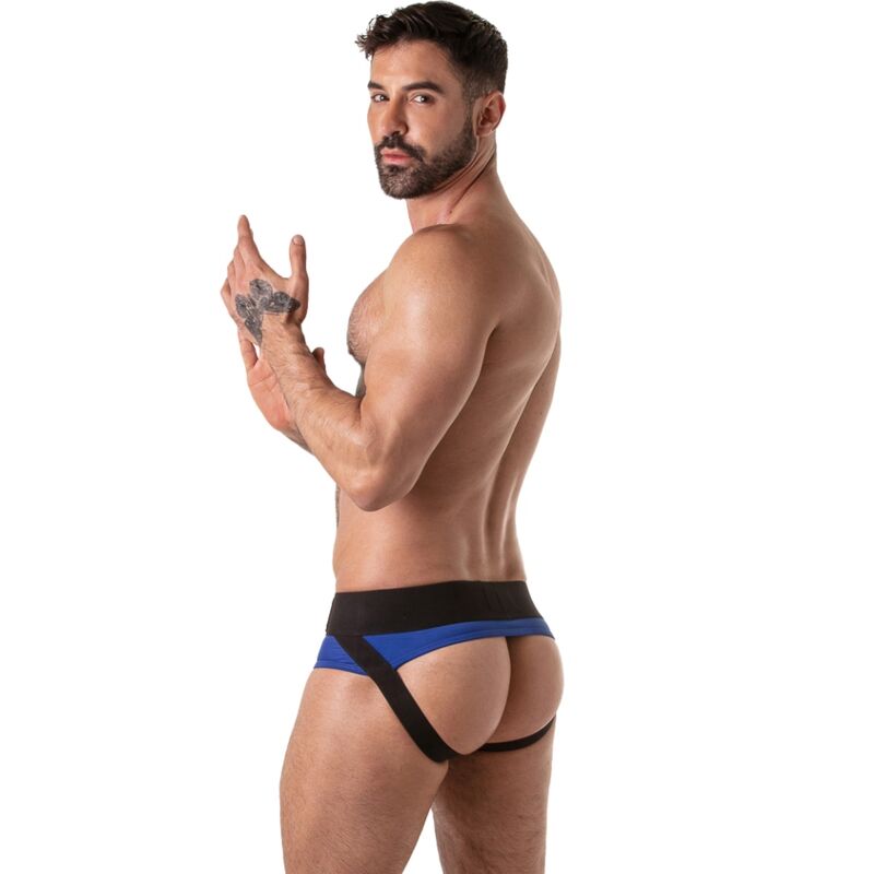 LOCKER GEAR - SLIP À TAILLE LARGE BLEU M