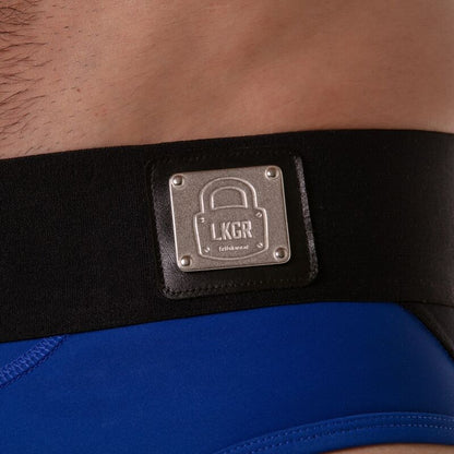 LOCKER GEAR - SLIP À TAILLE LARGE BLEU L
