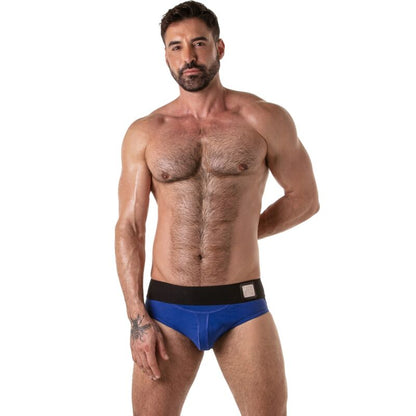 LOCKER GEAR - SLIP À CEINTURE LARGE BLEU XL