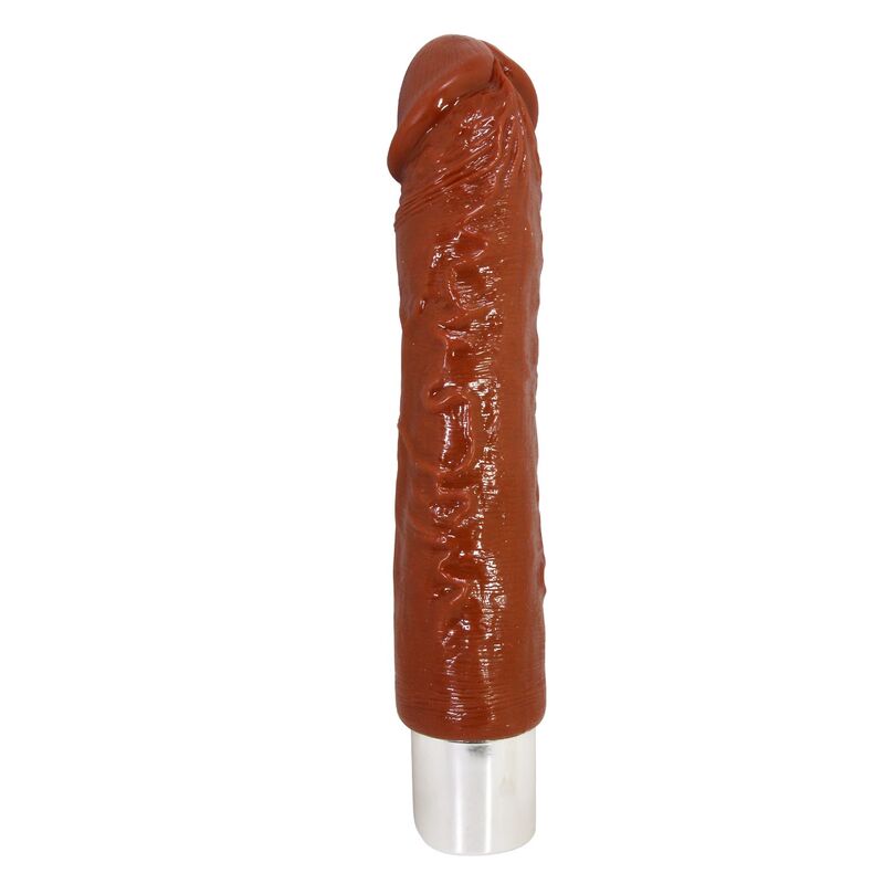 PRETTY LOVE - VIBRATEUR RÉALISTE PROFESSIONNEL 23,5 CM Ø 4,8 CM MARRON