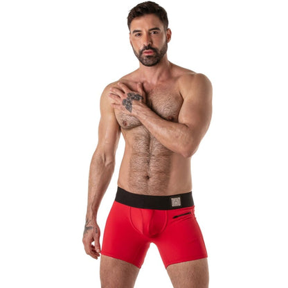 LOCKER GEAR - COFFRET ROUGE À LARGE CEINTURE L