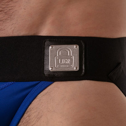 LOCKER GEAR - JOCKSTRAP LARGE À TAILLE BLEUE L