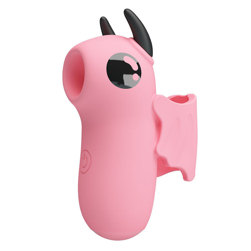 PRETTY LOVE - STIMULATEUR DE DOIGTS RECHARGEABLE MAGIC DEVIL ROSE
