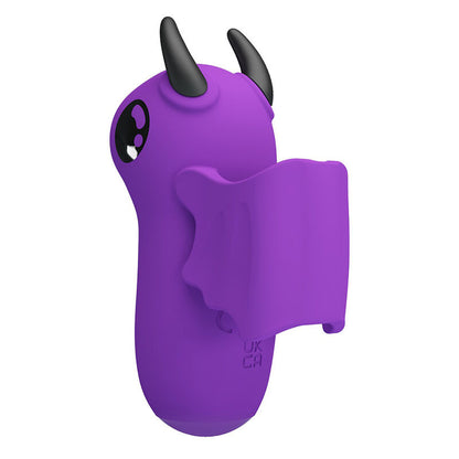 PRETTY LOVE - STIMULATEUR DE DOIGTS RECHARGEABLE MAGIC DEVIL VIOLET