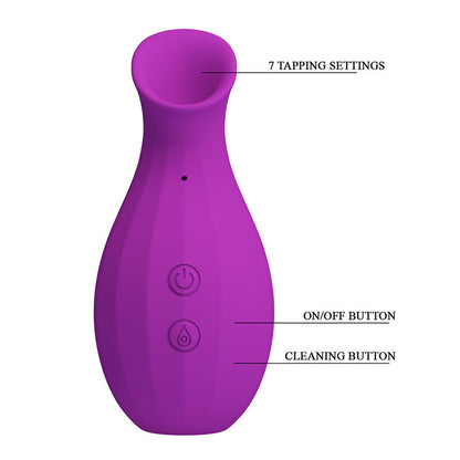 PRETTY LOVE - BOUTEILLE MAGIQUE STIMULATEUR CLITORIAL À SUCCION RECHARGEABLE VIOLETTE