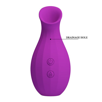 PRETTY LOVE - BOUTEILLE MAGIQUE STIMULATEUR CLITORIAL À SUCCION RECHARGEABLE VIOLETTE