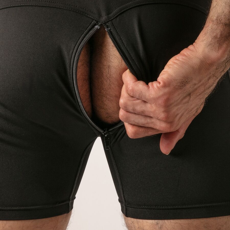 LOCKER GEAR - MONO DÉBARDEUR À ACCÈS OUVERT NOIR XL