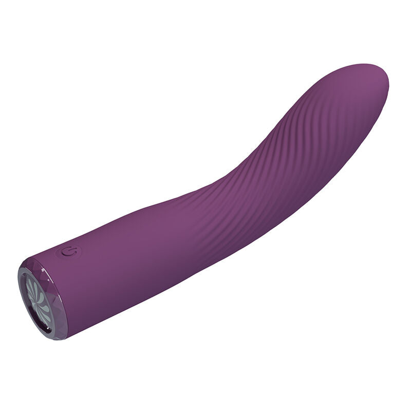 PRETTY LOVE - VIBRATEUR RECHARGEABLE KISSELL 10 FONCTIONS VIOLET