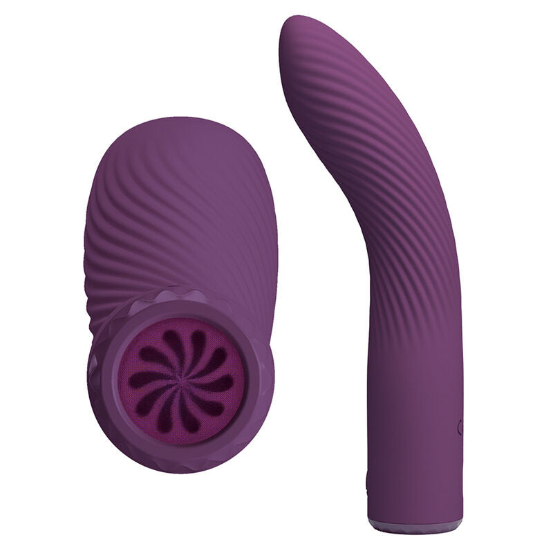 PRETTY LOVE - VIBRATEUR RECHARGEABLE KISSELL 10 FONCTIONS VIOLET