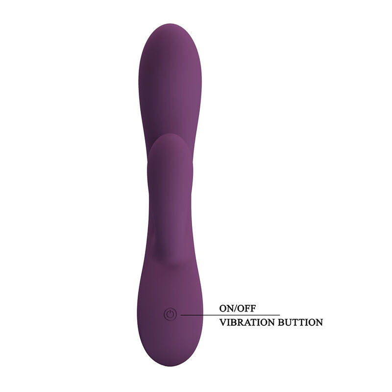 PRETTY LOVE - VIBRATEUR LAPIN RECHARGEABLE ROSOLYN 10 FONCTIONS
