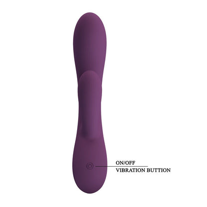 PRETTY LOVE - VIBRATEUR LAPIN RECHARGEABLE ROSOLYN 10 FONCTIONS