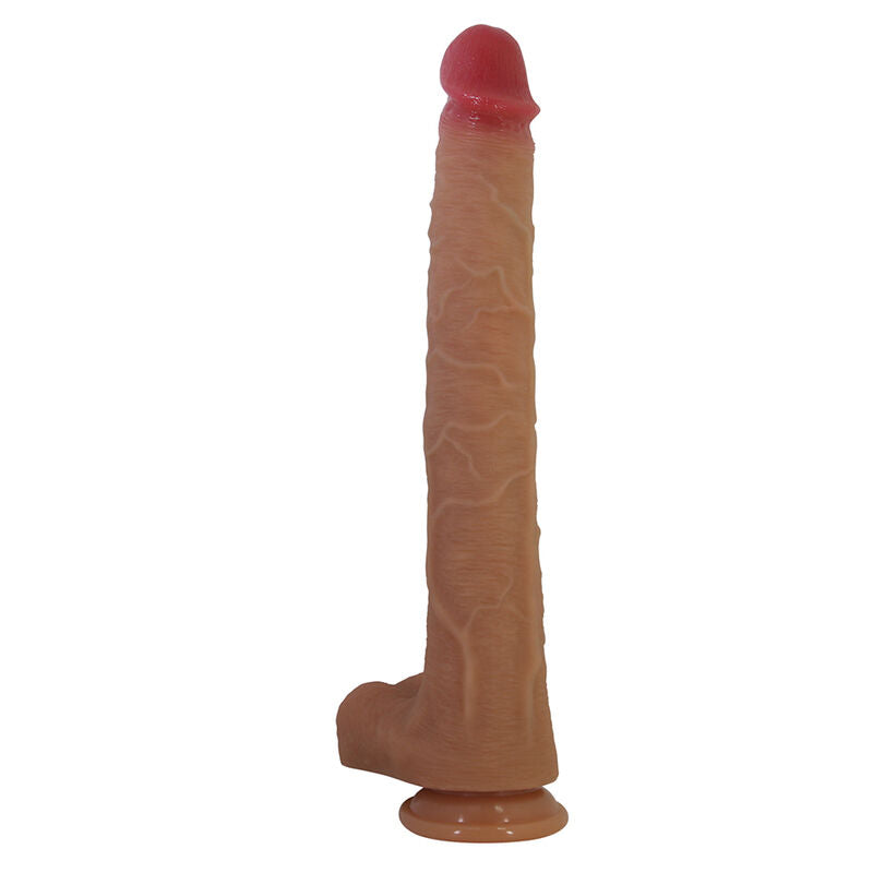 PRETTY LOVE - TERIN PLUS GODEMICHET RÉALISTE EN SILICONE AVEC VENTOUSE 37,6 CM Ø 5,5 CM