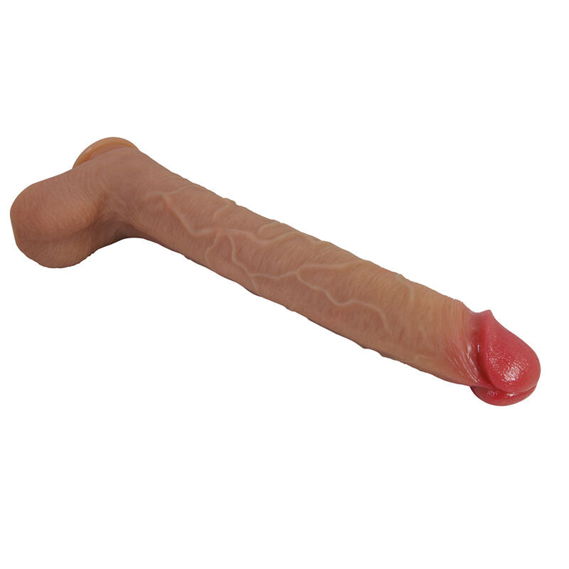 PRETTY LOVE - TERIN PLUS GODEMICHET RÉALISTE EN SILICONE AVEC VENTOUSE 37,6 CM Ø 5,5 CM