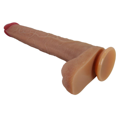 PRETTY LOVE - TERIN PLUS GODEMICHET RÉALISTE EN SILICONE AVEC VENTOUSE 37,6 CM Ø 5,5 CM