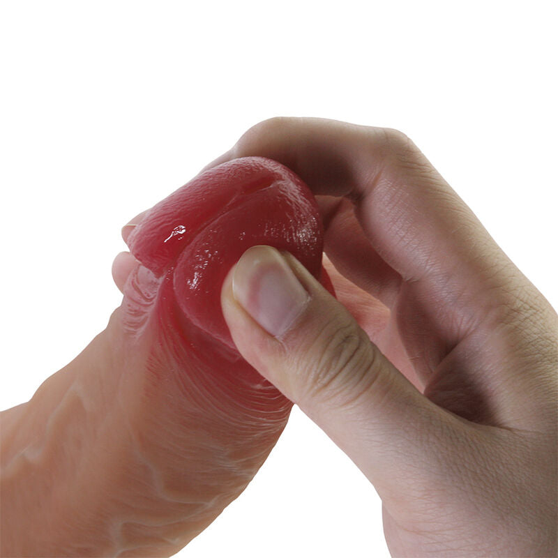 PRETTY LOVE - TERIN PLUS GODEMICHET RÉALISTE EN SILICONE AVEC VENTOUSE 37,6 CM Ø 5,5 CM