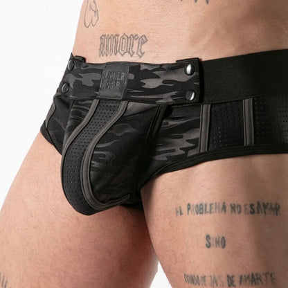 LOCKER GEAR - SLIP MILITAIRE COMPLET NOIR S