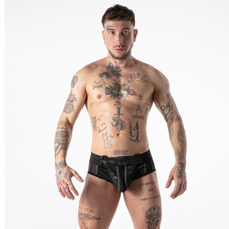 LOCKER GEAR - SLIP MILITAIRE COMPLET NOIR M