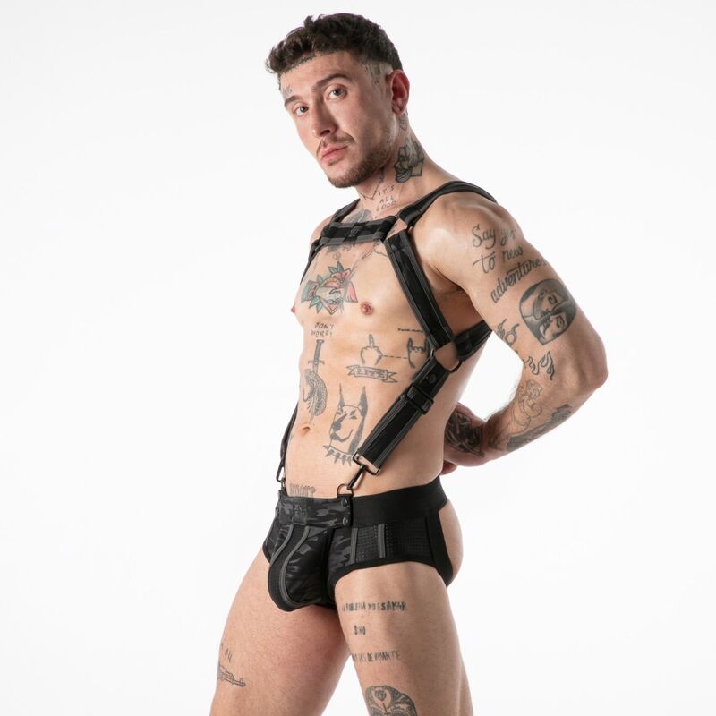 LOCKER GEAR - ACCÈS MILITAIRE COMPLET NOIR L/XL
