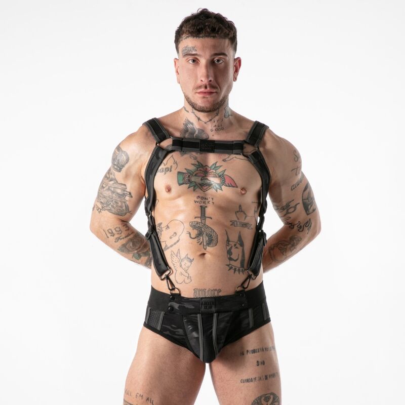 LOCKER GEAR - ACCÈS MILITAIRE COMPLET NOIR S/M