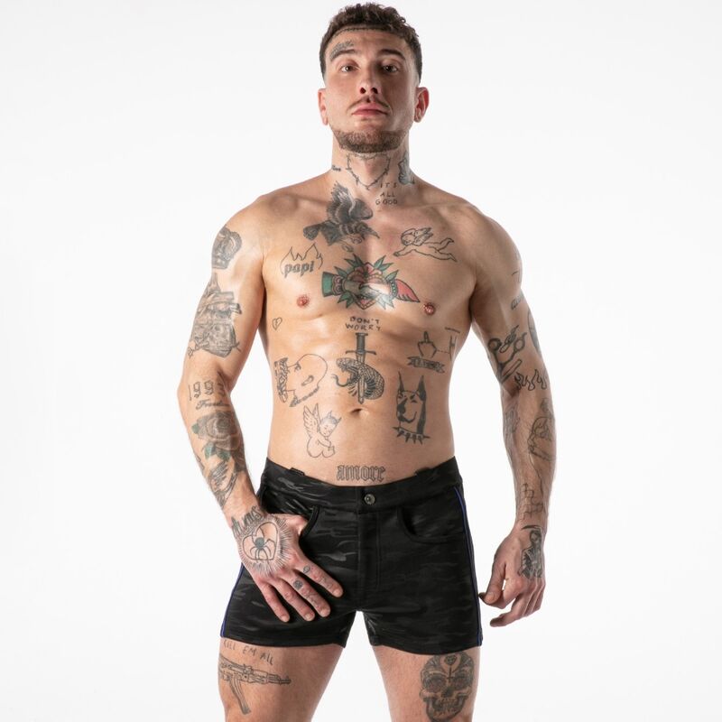 LOCKER GEAR - ACCÈS MILITAIRE COMPLET COURT BLEU XL