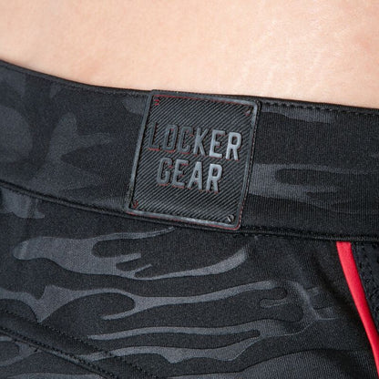 LOCKER GEAR - ACCÈS MILITAIRE COMPLET COURT ROUGE S