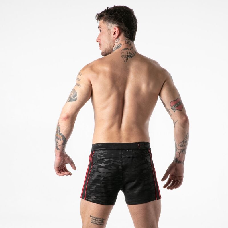 LOCKER GEAR - ACCÈS MILITAIRE COMPLET COURT ROUGE XL