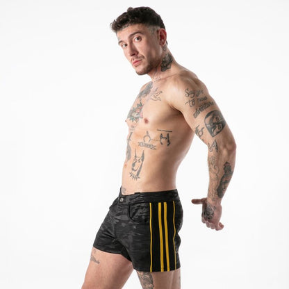 LOCKER GEAR - ACCÈS MILITAIRE COMPLET COURT JAUNE XL