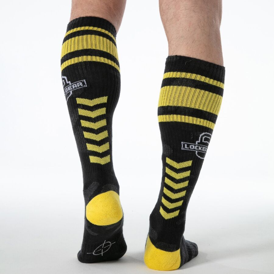 LOCKER GEAR- CHAUSSETTES MILITAIRES HAUTES JAUNES TAILLE UNIQUE