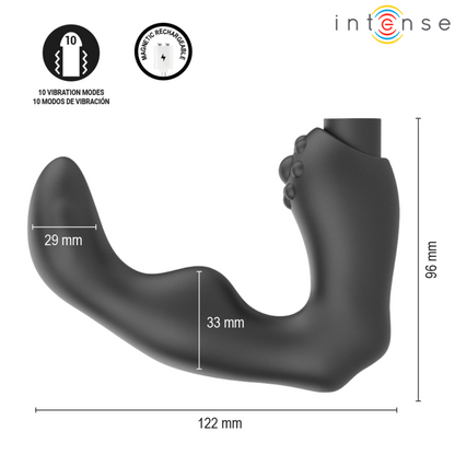 INTENSE - HENRY MASSEUR DE PROSTATE RECHARGEABLE USB NOIR