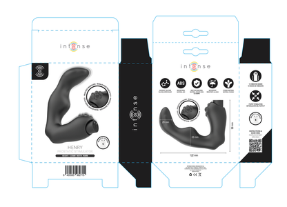 INTENSE - HENRY MASSEUR DE PROSTATE RECHARGEABLE USB NOIR