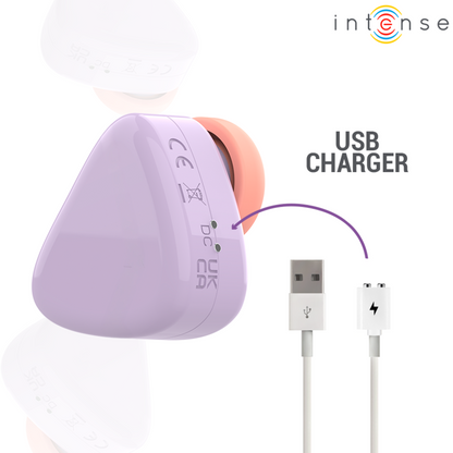 INTENSE - CUKI STIMULATEUR CLITORIAL À SUCCION RECHARGEABLE USB VIOLET