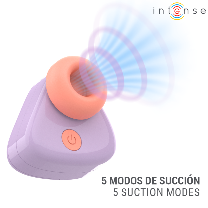 INTENSE - CUKI STIMULATEUR CLITORIAL À SUCCION RECHARGEABLE USB VIOLET
