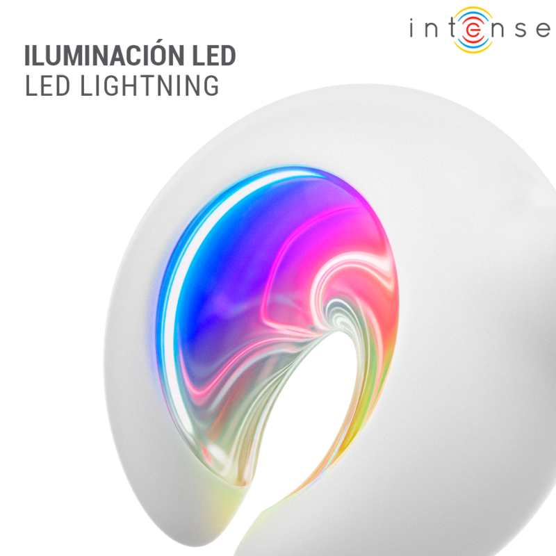 INTENSE - ASTON STIMULATEUR CLITORIAL À SUCCION RECHARGEABLE USB AVEC VIBRATION BLANC