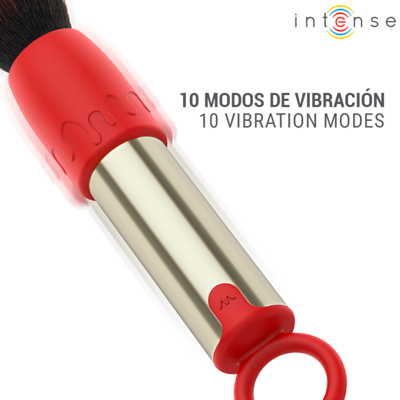 INTENSE - PINCEAU DE MAQUILLAGE VIBRANT RECHARGEABLE USB TOM ROUGE