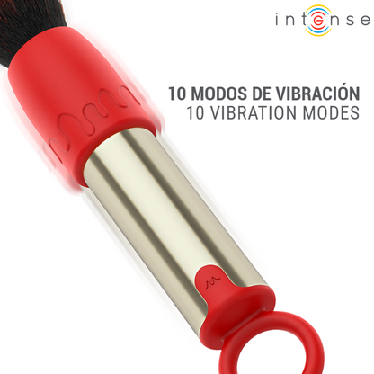 INTENSE - PINCEAU DE MAQUILLAGE VIBRANT RECHARGEABLE USB TOM ROUGE