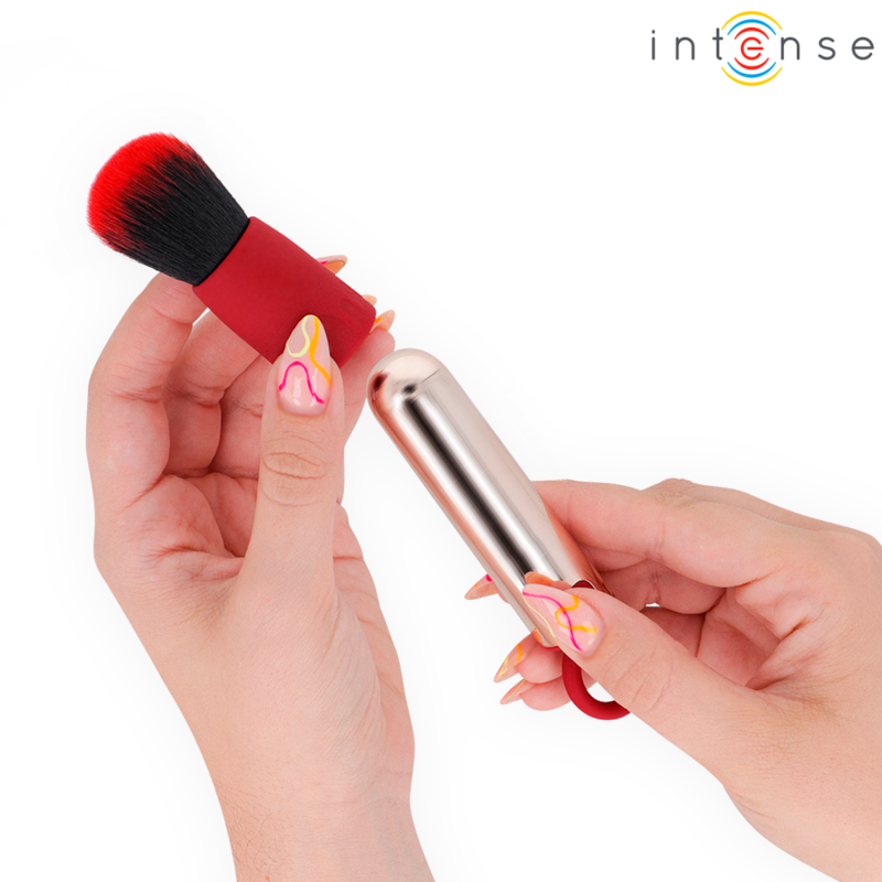 INTENSE - PINCEAU DE MAQUILLAGE VIBRANT RECHARGEABLE USB TOM ROUGE
