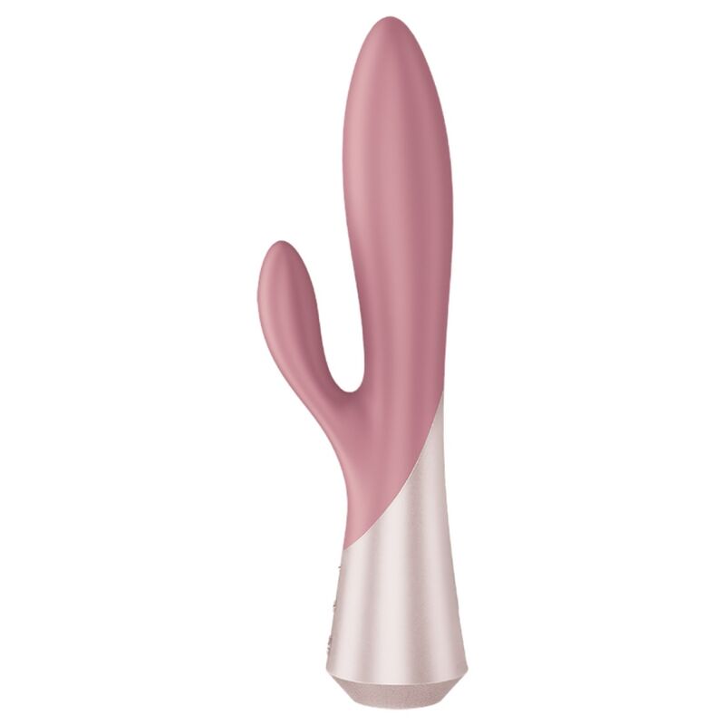 SATISFYER - PEARL BUNNY 1 VIBRATEUR LAPIN AVEC PERLES ROTATIVES TERRE CUITE