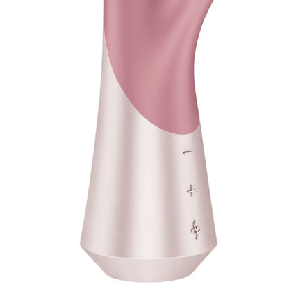 SATISFYER - PEARL BUNNY 1 VIBRATEUR LAPIN AVEC PERLES ROTATIVES TERRE CUITE