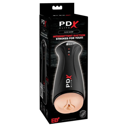 PDX ELITE - FAP-GASM MASTURBATEUR À SUCCION ET VIBRATION INTERMITTENTES