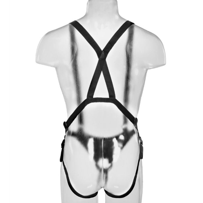 KING COCK - STRAP-ON AVEC GODE CREUX 28 CM ET SANGLES