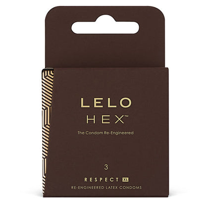 Hex Respect XL - Préservatifs - Boîte de 3