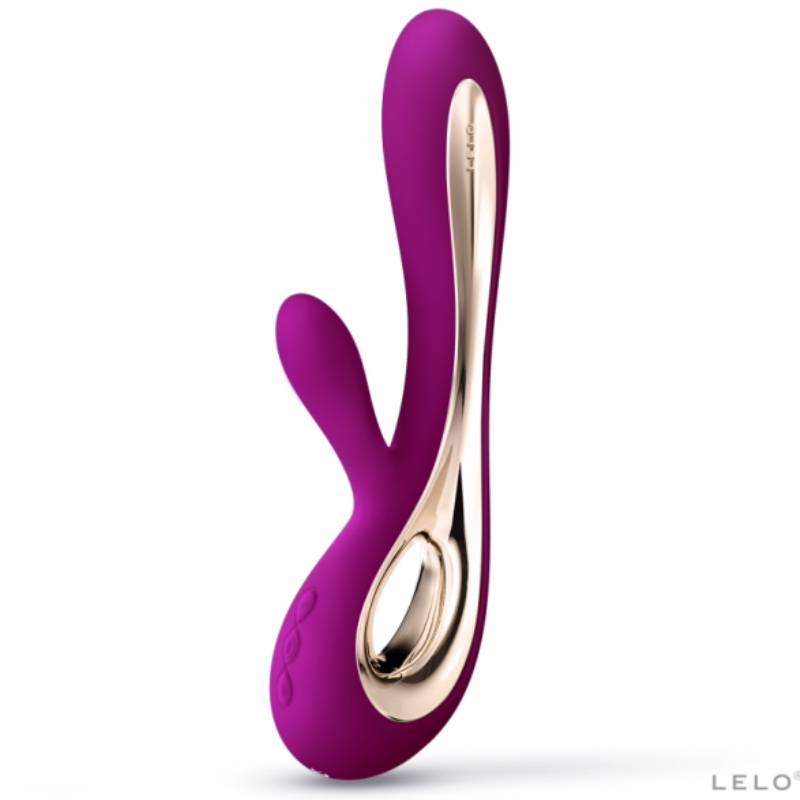 Soraya 2 - Vibromasseur rabbit point G et clitoris - Rose profond