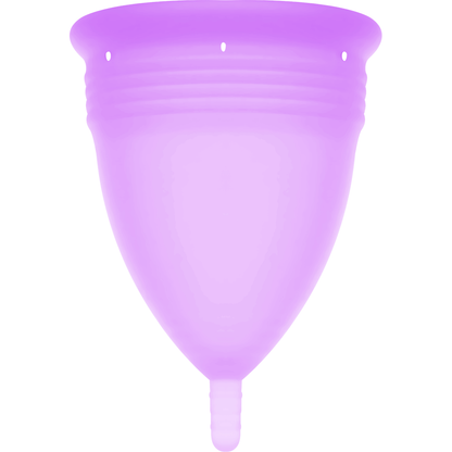 STERCUP - COUPE MENSTRUELLE EN SILICONE FDA LILAS - TAILLE S