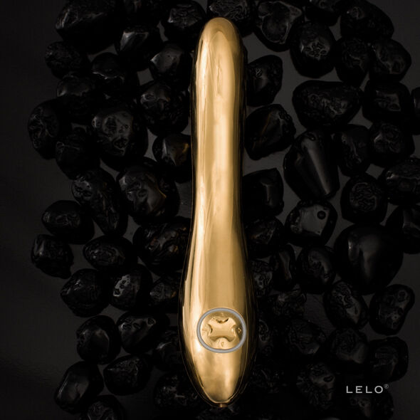 Inez - Vibromasseur de luxe -  Plaqué Or 24 carats