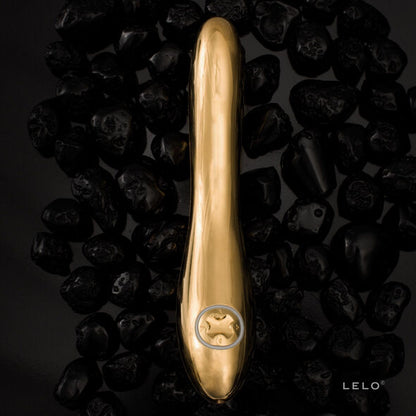 Inez - Vibromasseur de luxe -  Plaqué Or 24 carats