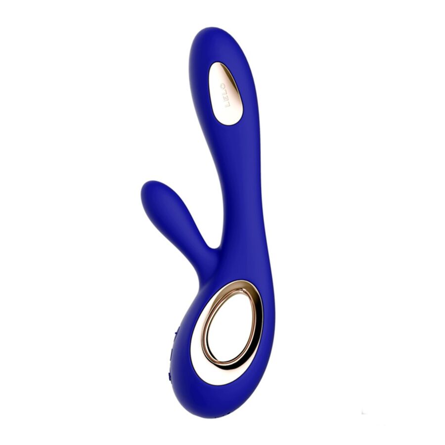 Soraya Wave - Vibromasseur rabbit point G et clitoris - Bleu