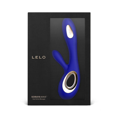 Soraya Wave - Vibromasseur rabbit point G et clitoris - Bleu